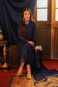 3Pcs Chiffon Luxury Embroided Un-Stitch