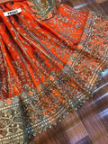 Asim Jofa Chiffon Frock With satin Silk Trouser
