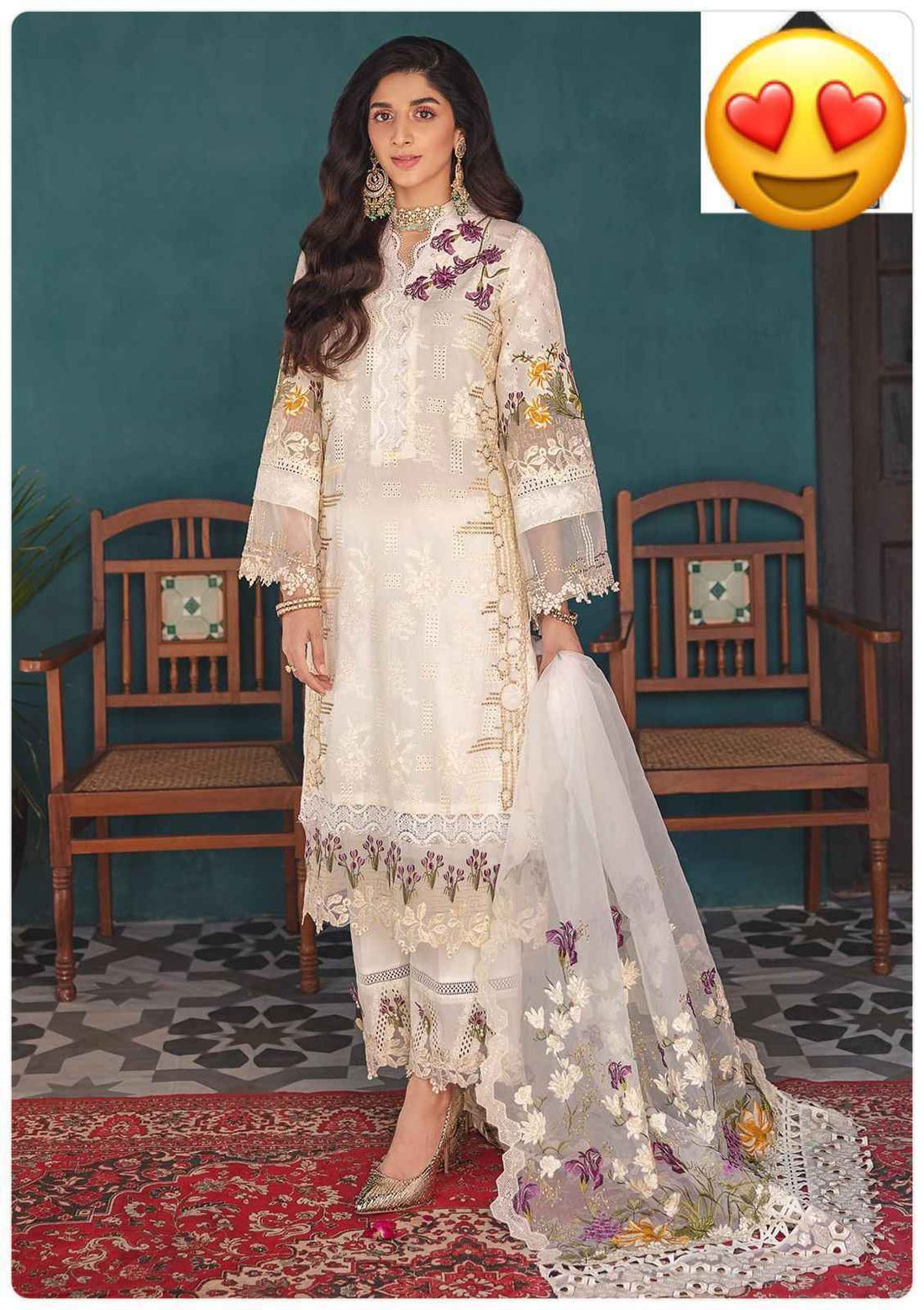 ELAF LUXURY LAWN COLLECTION – ARTICLE #EL-D06 CRYSTAL-22