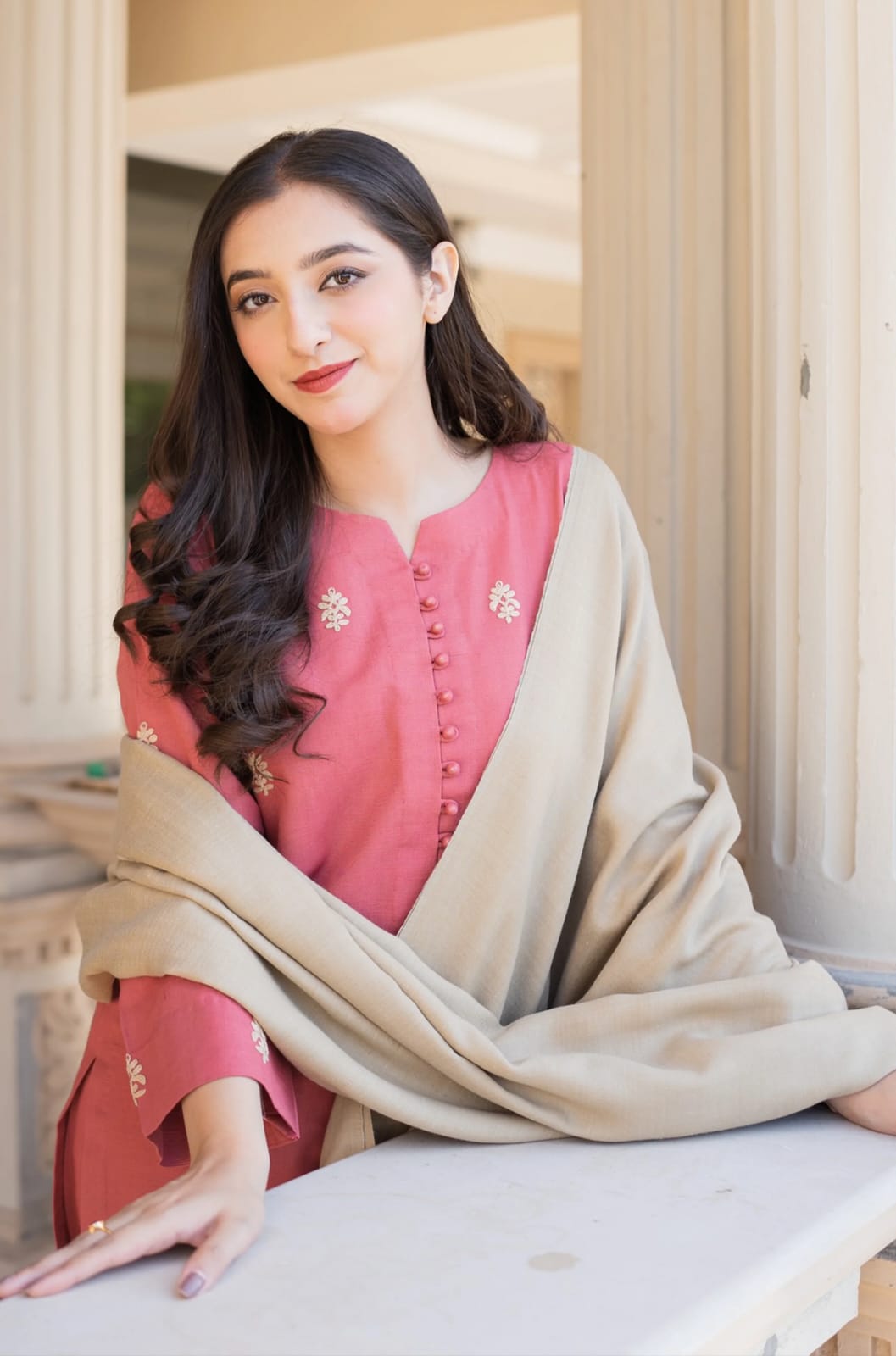 URGE Dhanak 3PC Embroidered Suit ( Article 11)